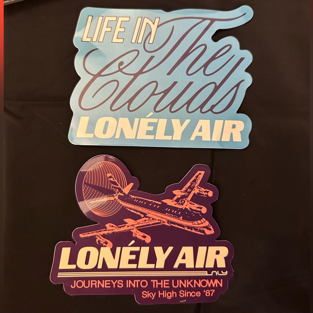 NEW BÉIS x Lonely Ghost Collab Stickers — Limited Edition and Rare!